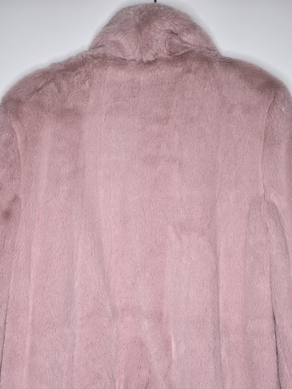 NWT! Messini Cozy Blush Pink Faux Fur Teddy Glam Barbiecore Plush Jacket Size M. - Picture 5 of 11
